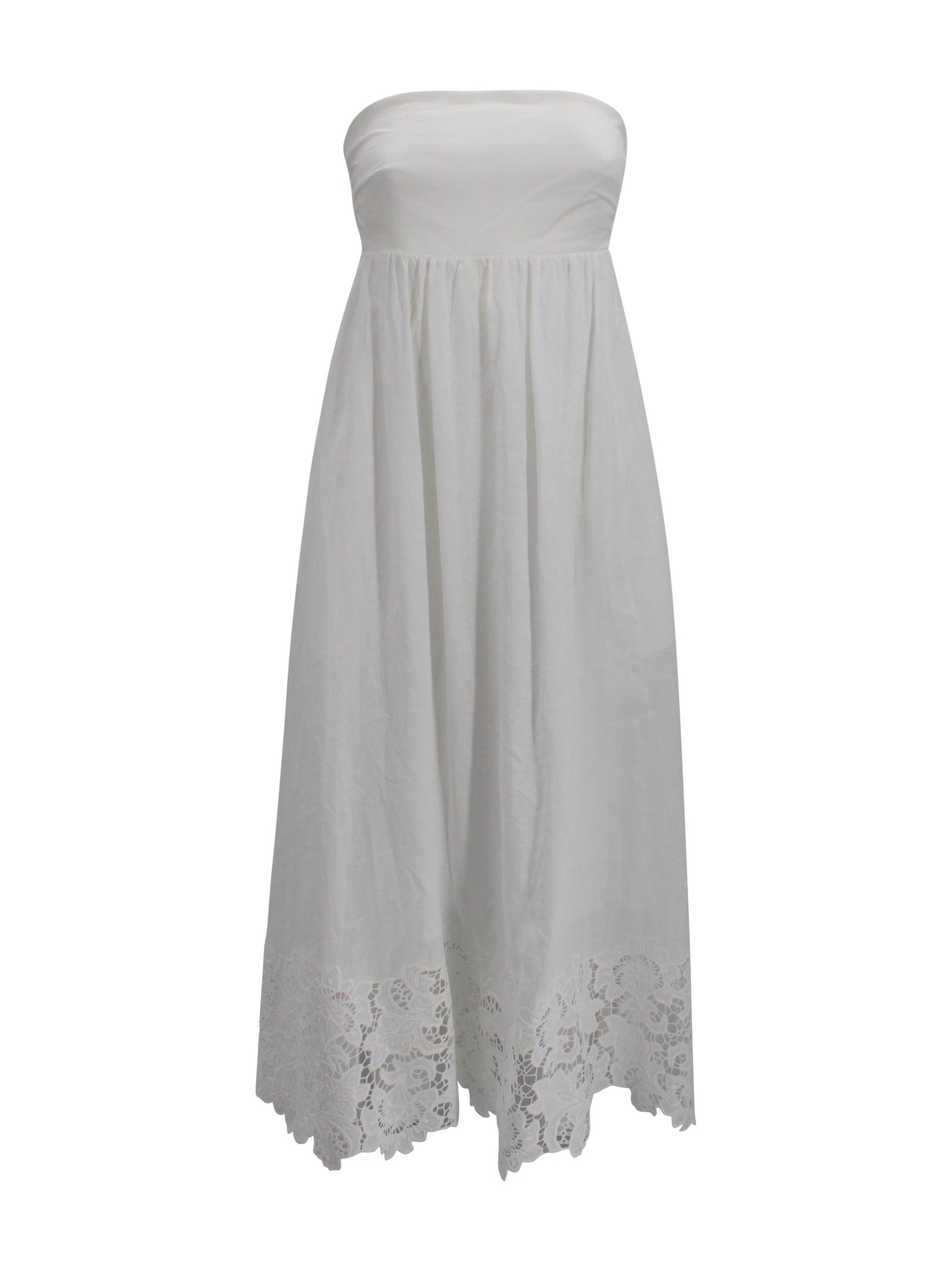 Max Mara Studio Dresses White Linen