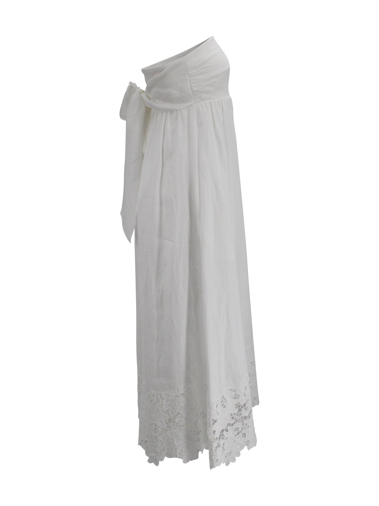 Max Mara Studio Dresses White Linen