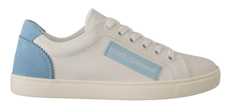 Dolce & Gabbana 100% Leather / Rubber sole sneaker in white