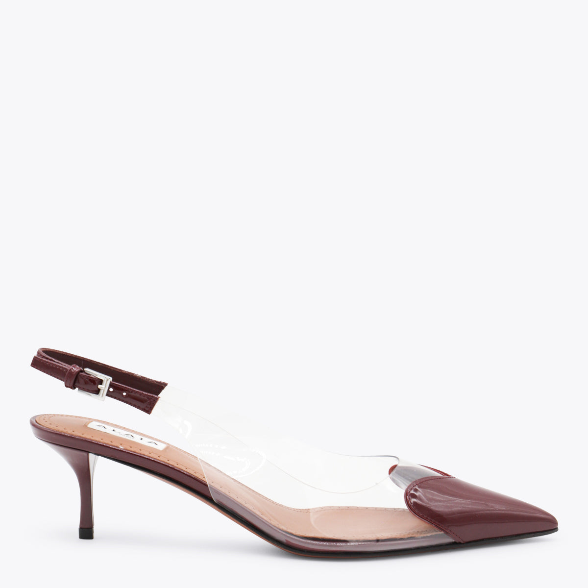 Alaia With Heel Rouge Grenat _cover Le Sole El