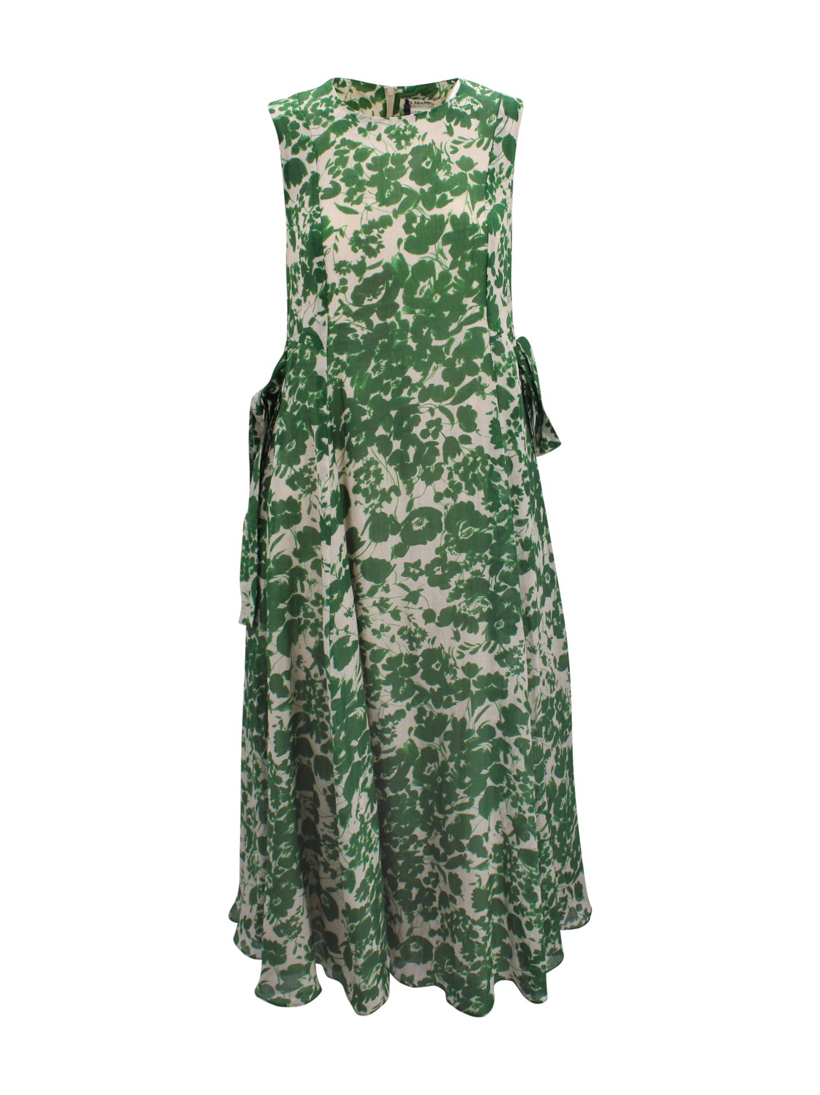 S Max Mara Dresses Green Ramie