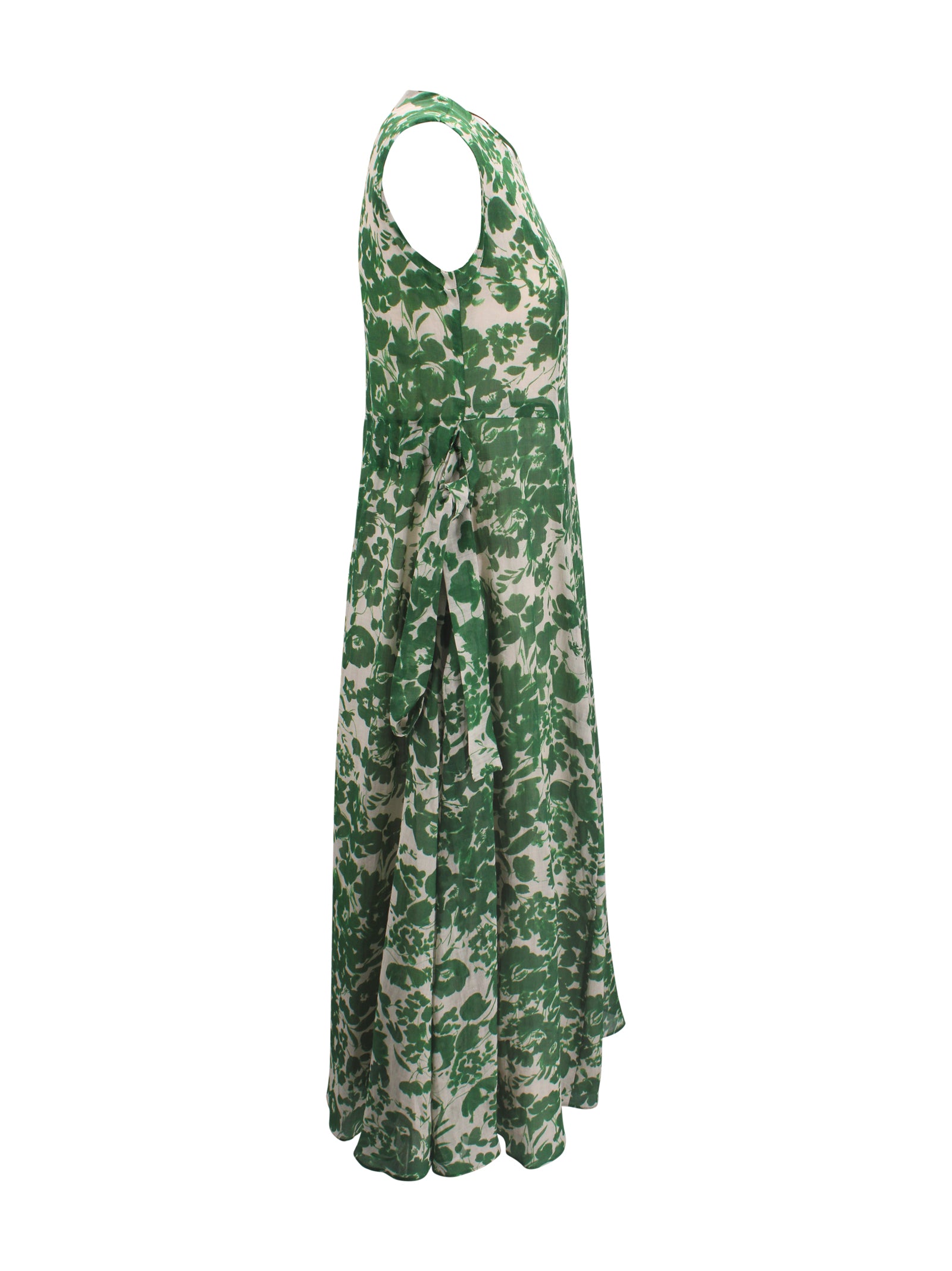 S Max Mara Dresses Green Ramie
