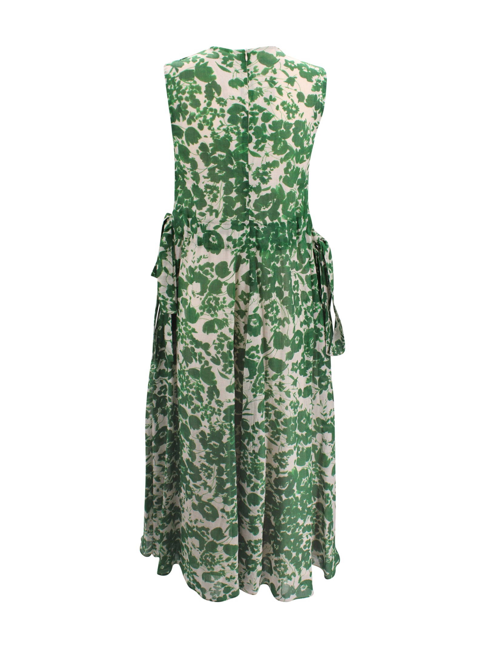 S Max Mara Dresses Green Ramie