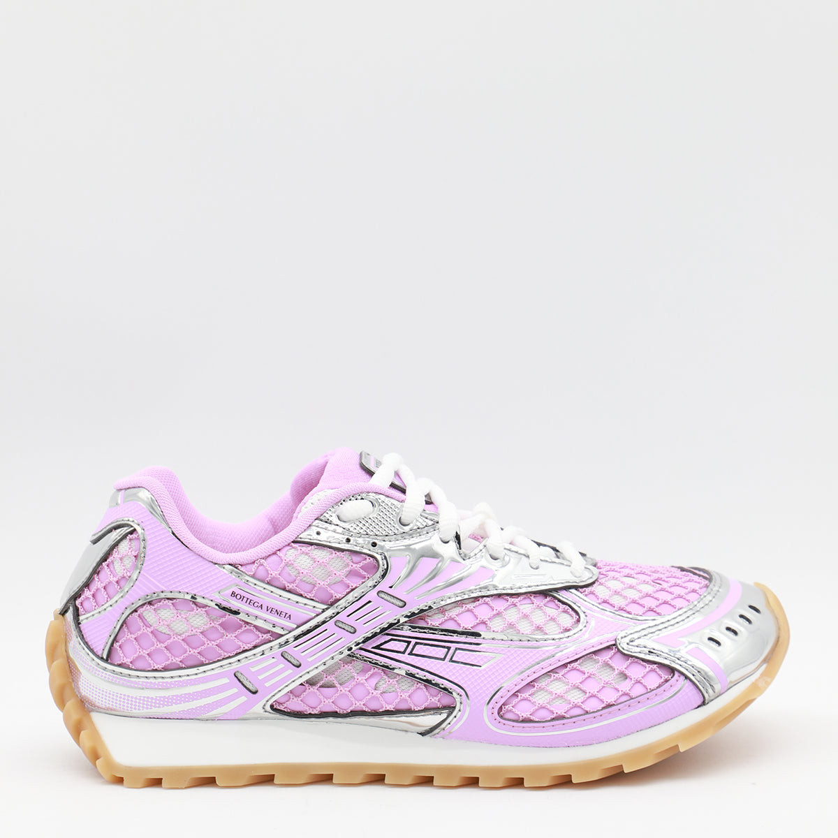Bottega Veneta Sneakers Gloss/silver Pa Pu Fibers Pl Ea