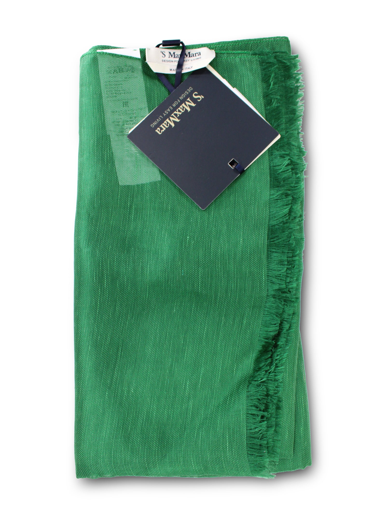 S Max Mara Scarfs Green Linen