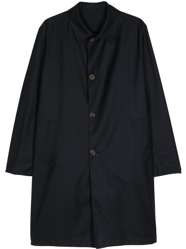 Kiton Outer: Wool 100%; Lining: Wool 60% coat in black