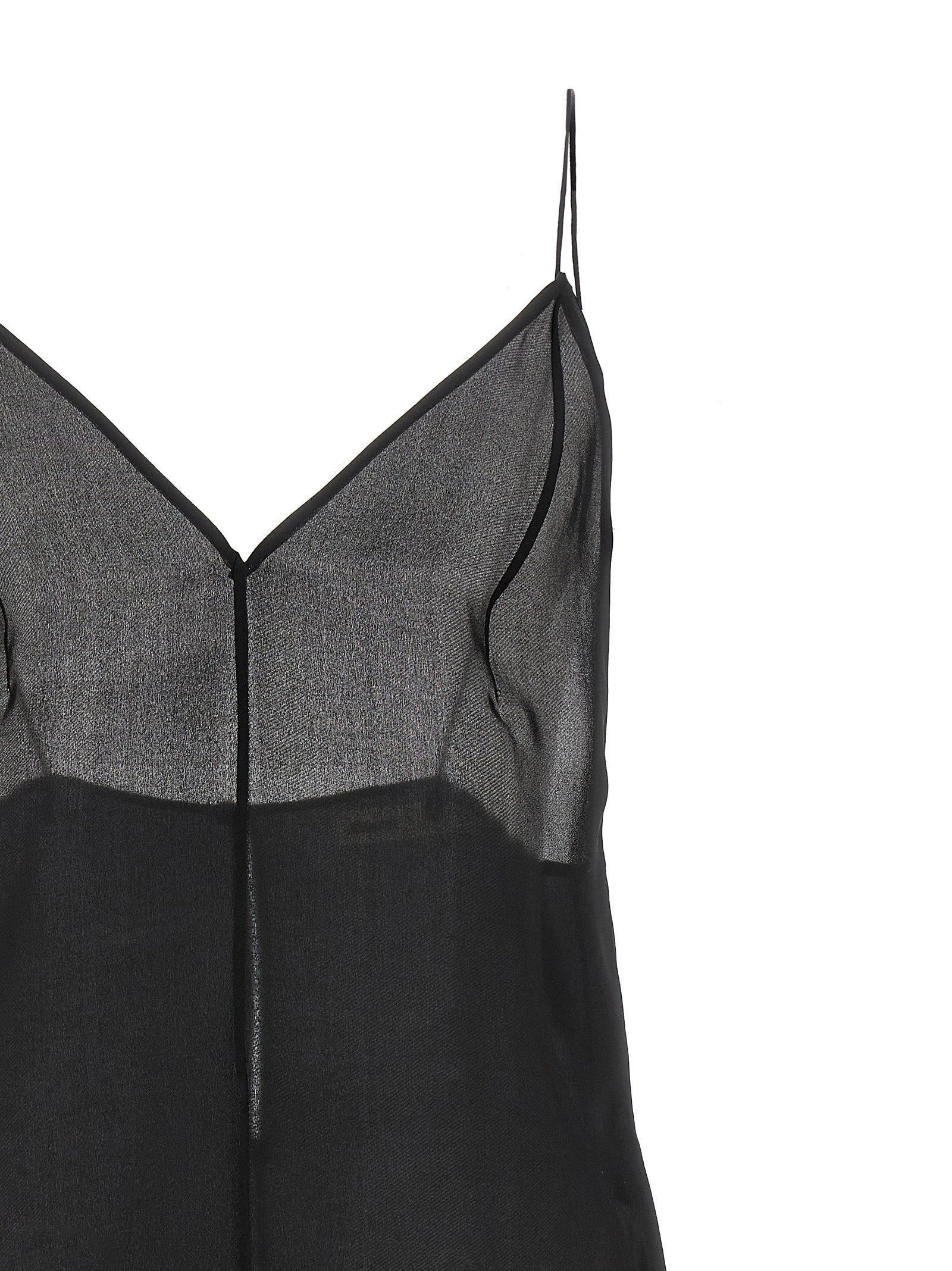 Talsie top Black Silk Tops