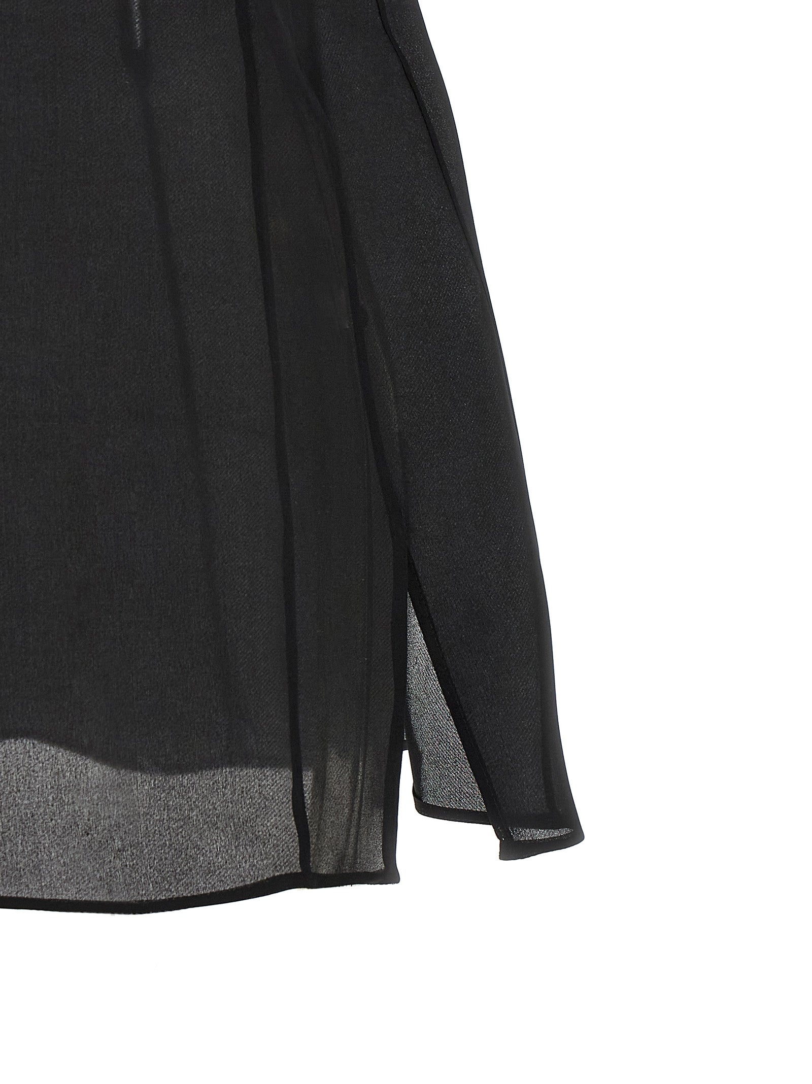 Talsie top Black Silk Tops