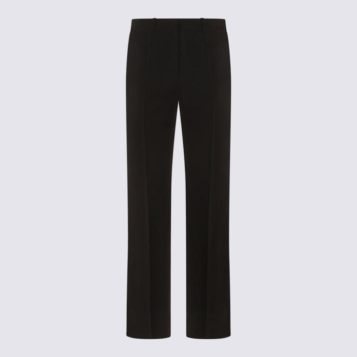 The Row Trousers Black _silk