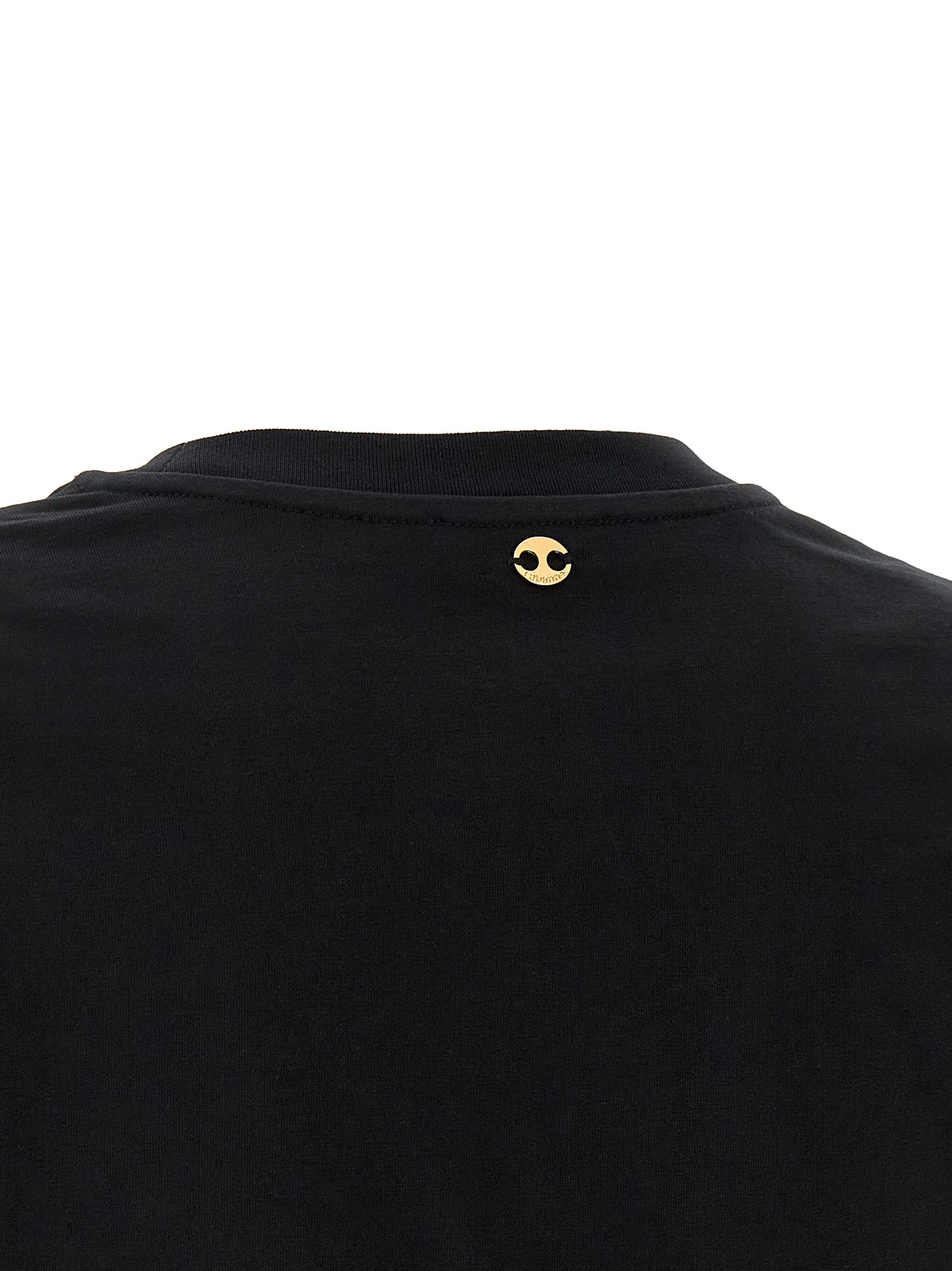 Piercing T-shirt Black Cotton