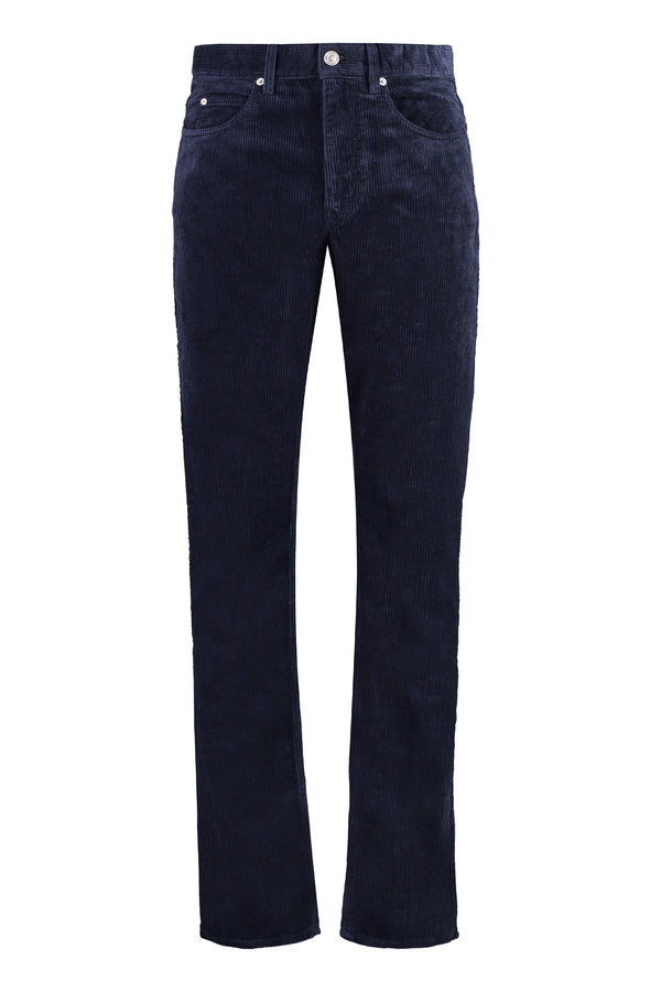 Jack Corduroy Trousers Blue Cotton