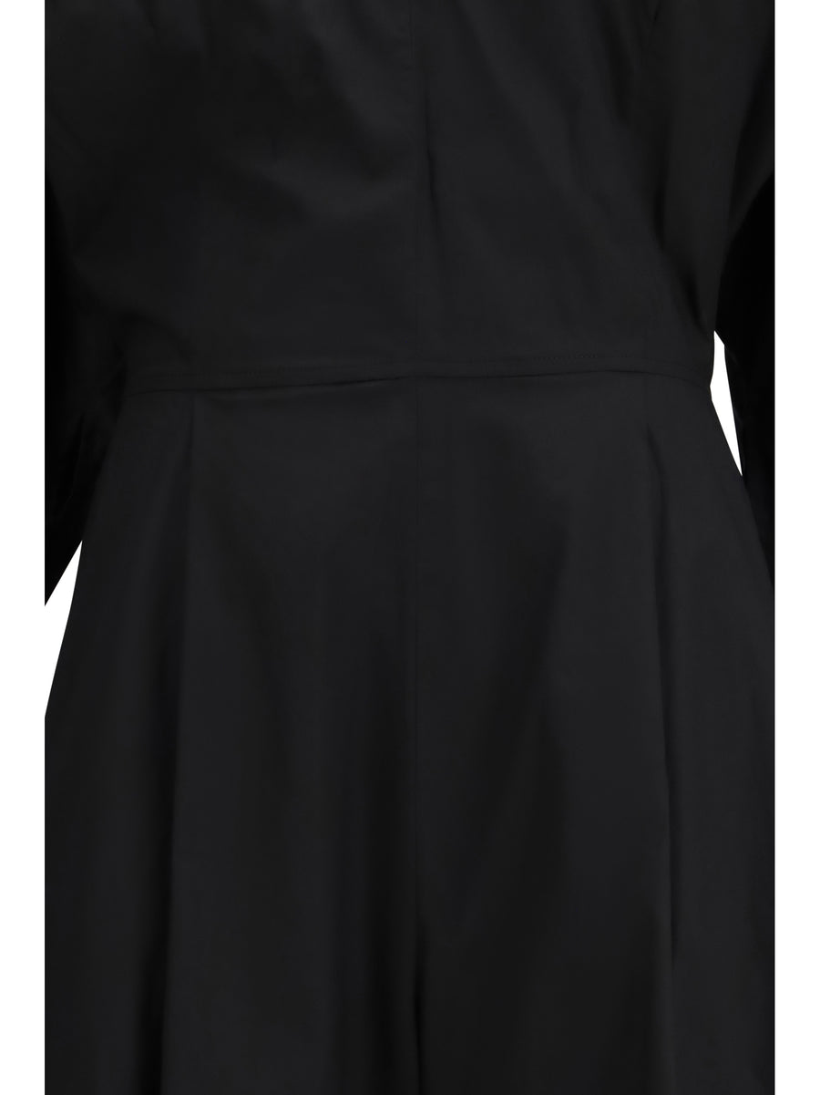 Jumpsuit Drew Black Cotton Jumpsuits
