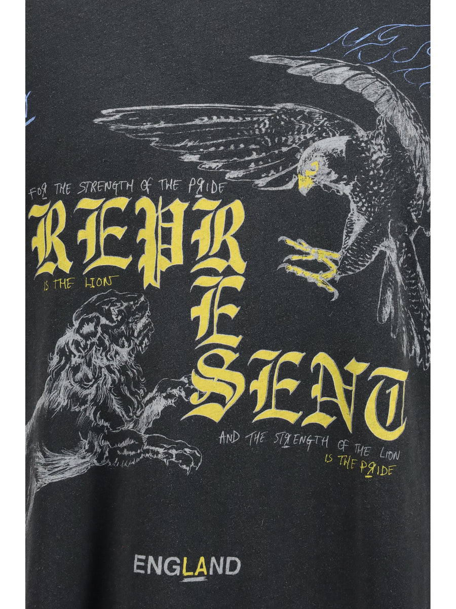 T-Shirt Enemy Washed Black Cotton T-shirts