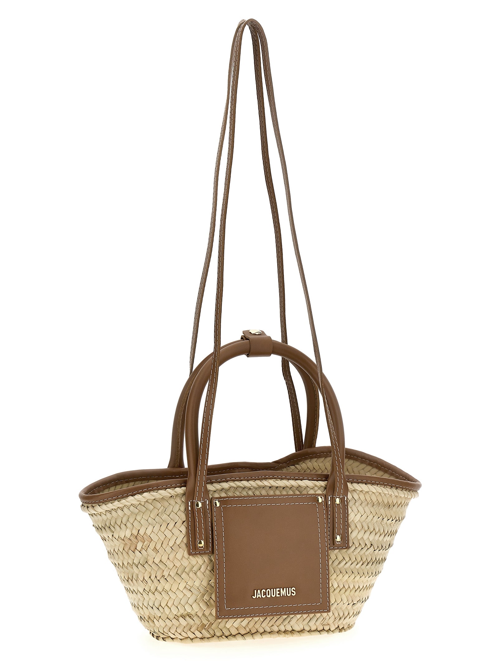Le Petit Panier Soli Shopping Bag Brown Cow Leather (bos Taurus) Tote