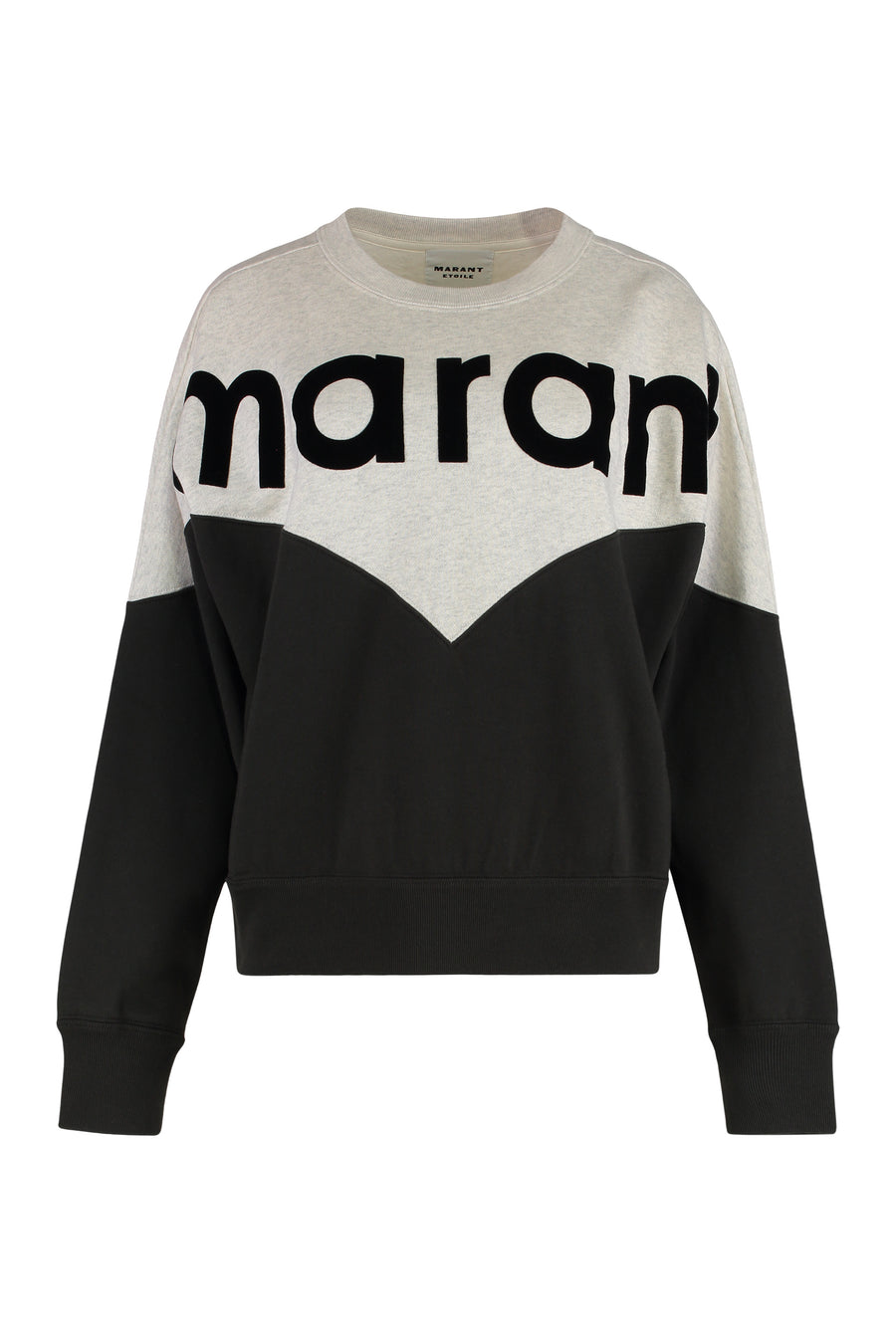 Houston Cotton-Blend Crewneck Sweatshirt Ecru Sweatshirts