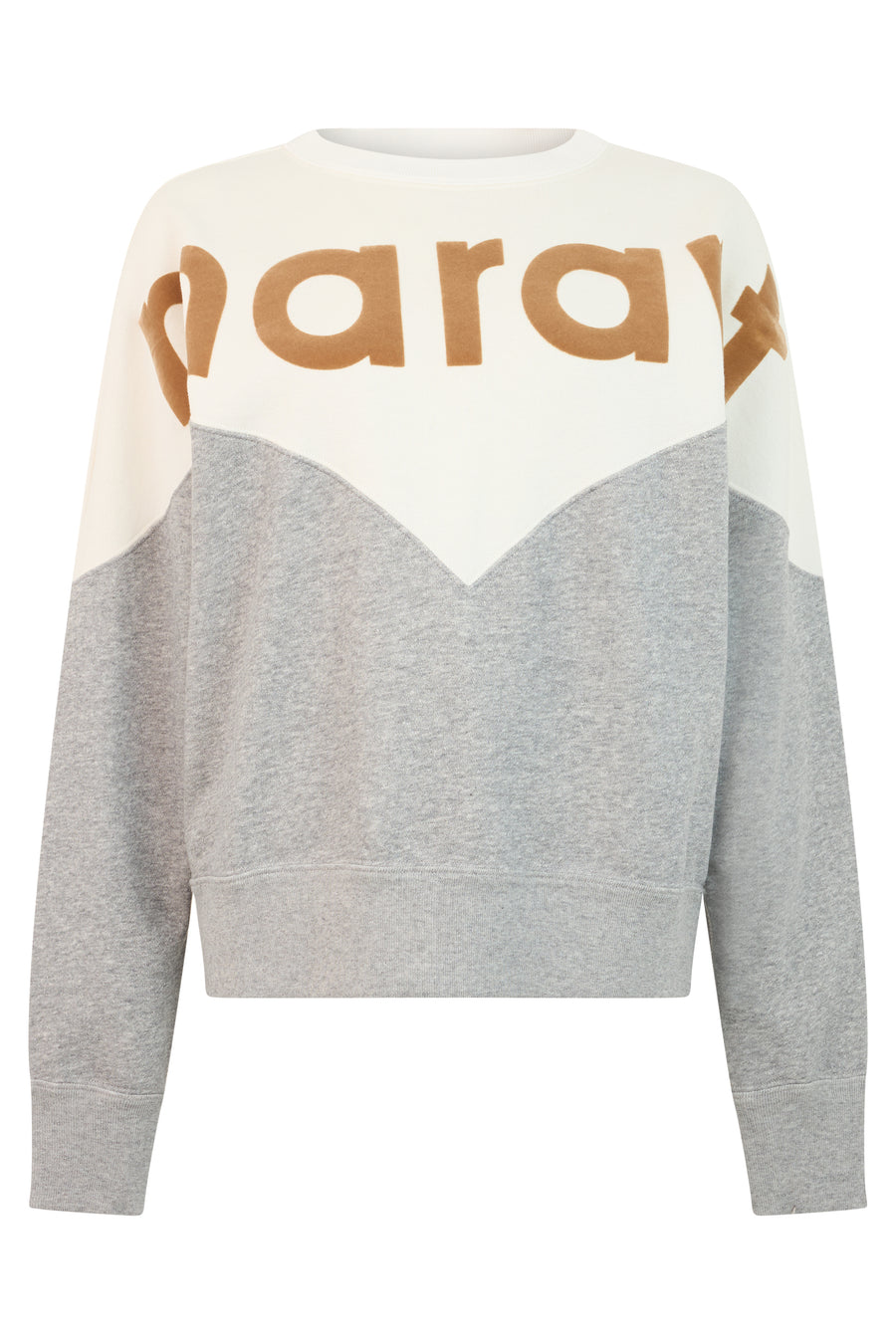 Sweater With Text, Off White-Light Grey White/light Cotton Sweatshirts