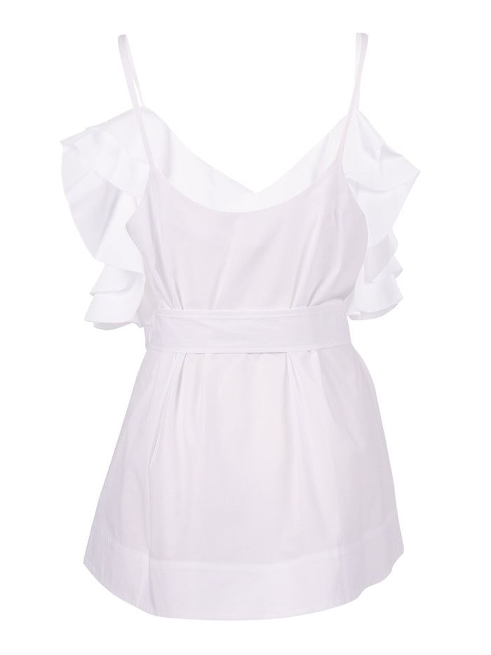 Blouse White Cotton