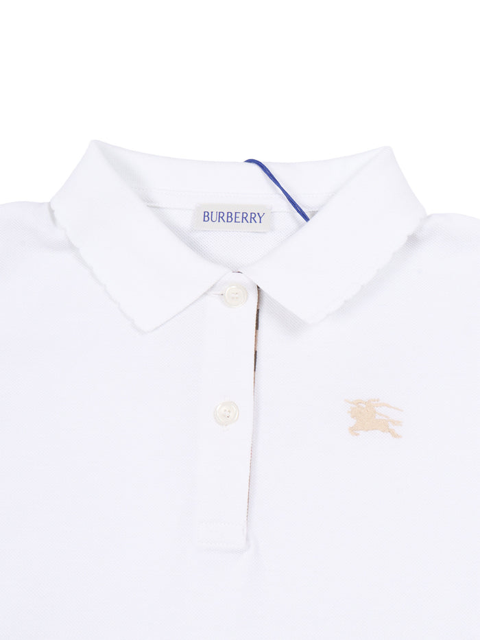 KID GIRL POLO SHIRTS White Cotton