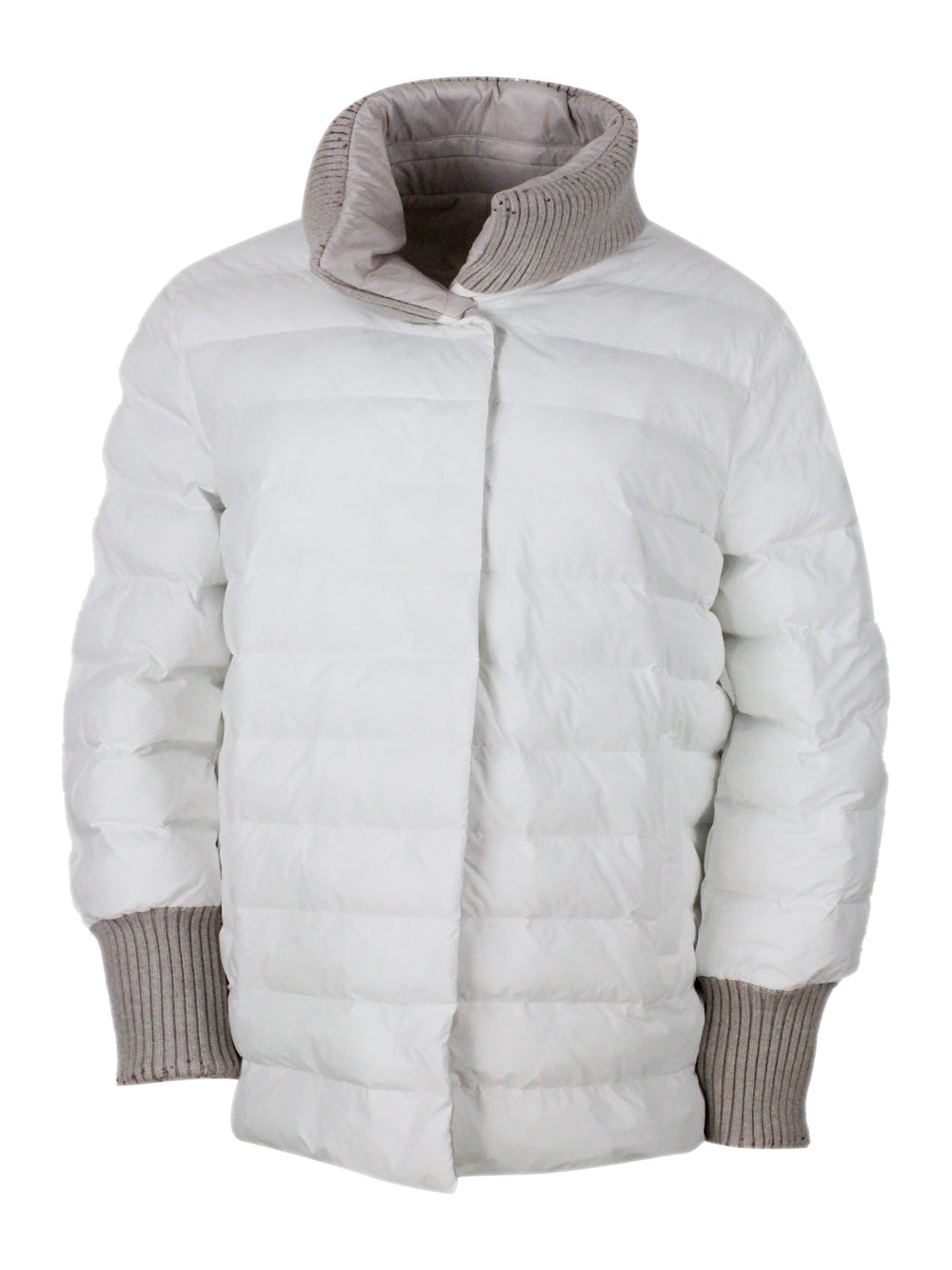 Lorena Antoniazzi Coats Bianco - Nude 100ny