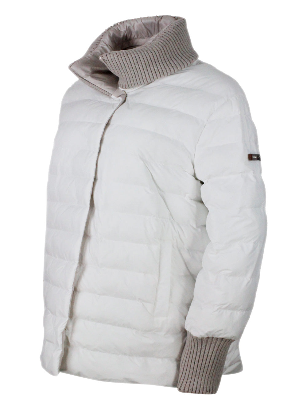 Lorena Antoniazzi Coats Bianco - Nude 100ny