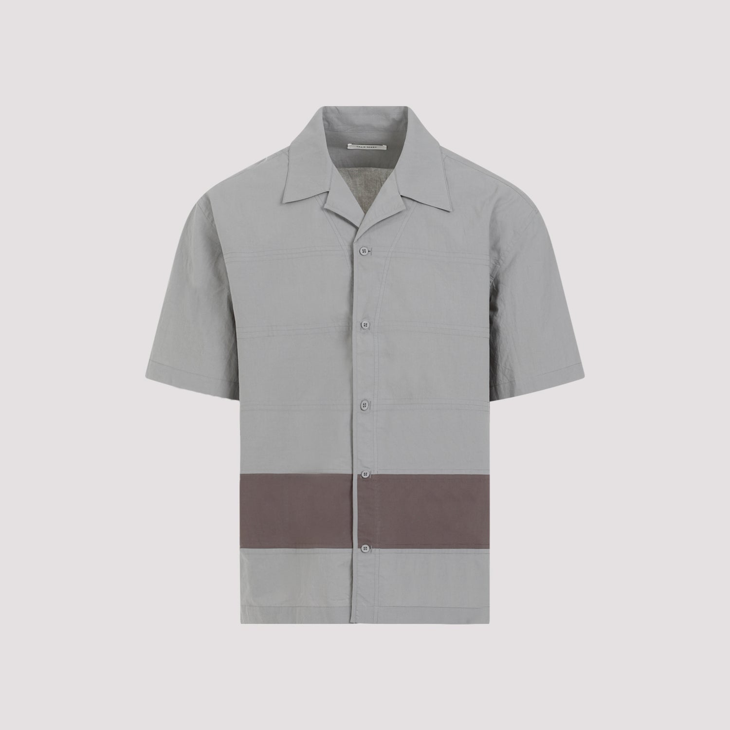 Barrel Shirt Grey Cotton