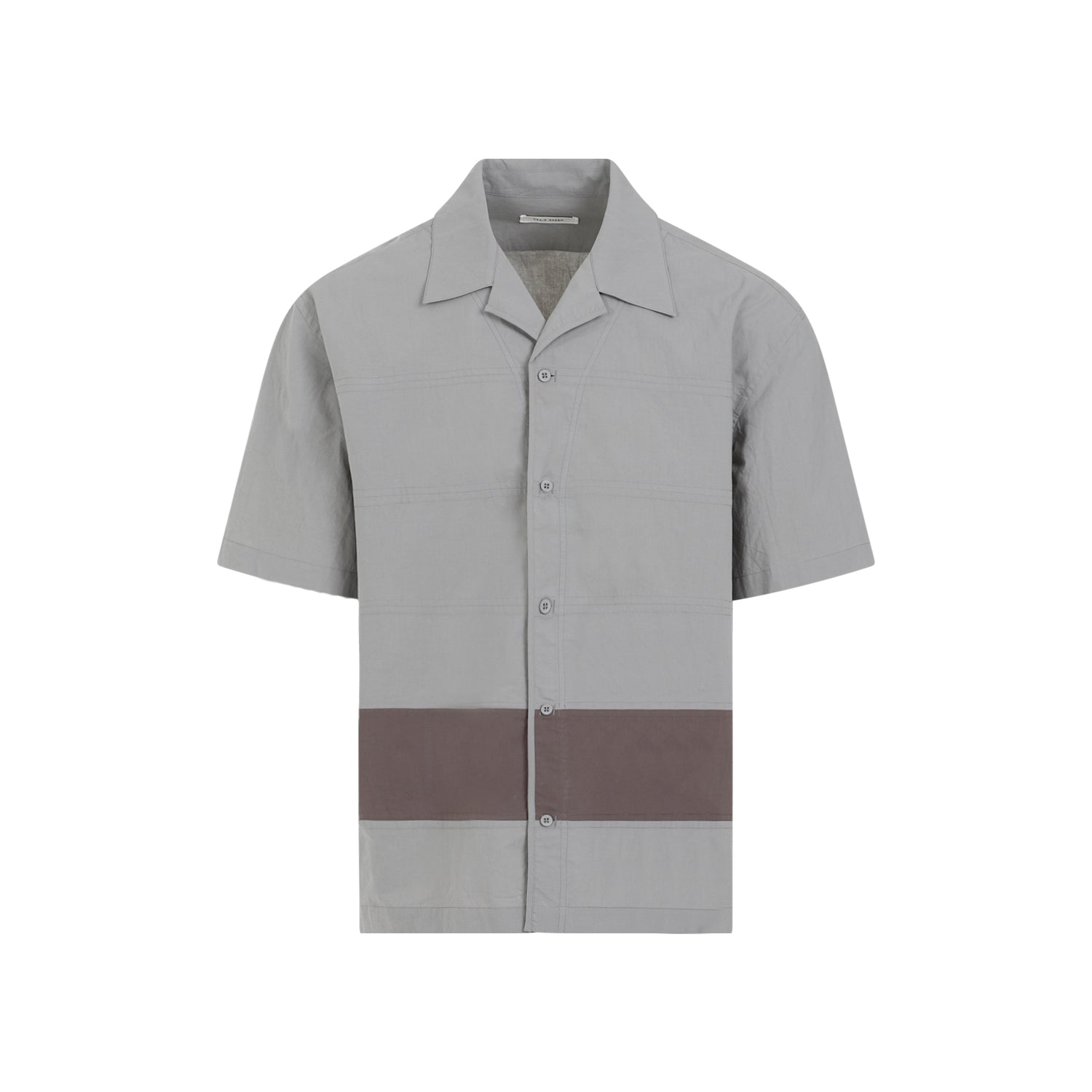 Barrel Shirt Grey Cotton