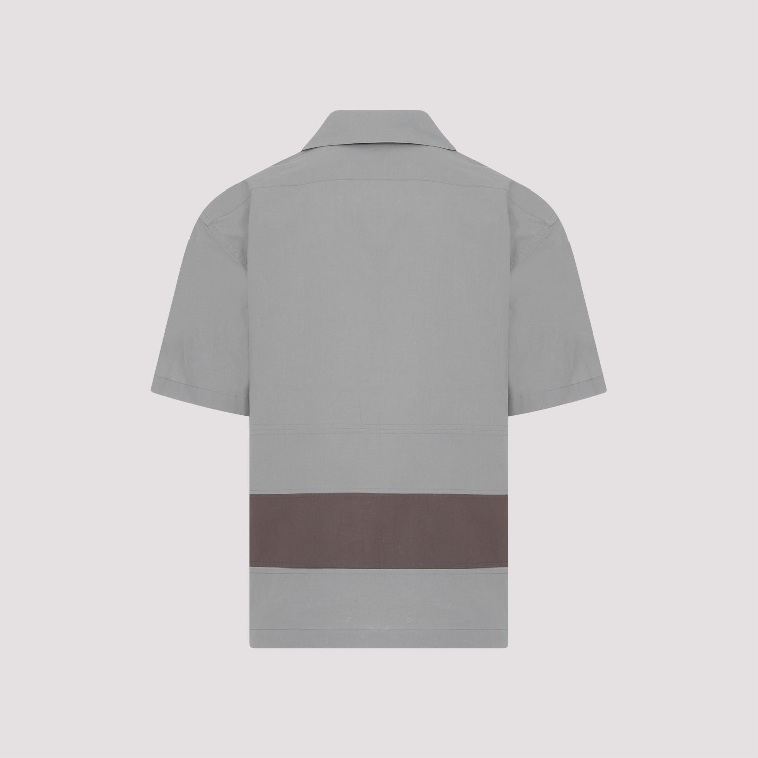 Barrel Shirt Grey Cotton