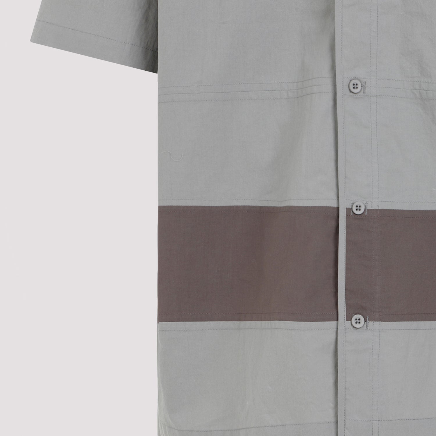 Barrel Shirt Grey Cotton