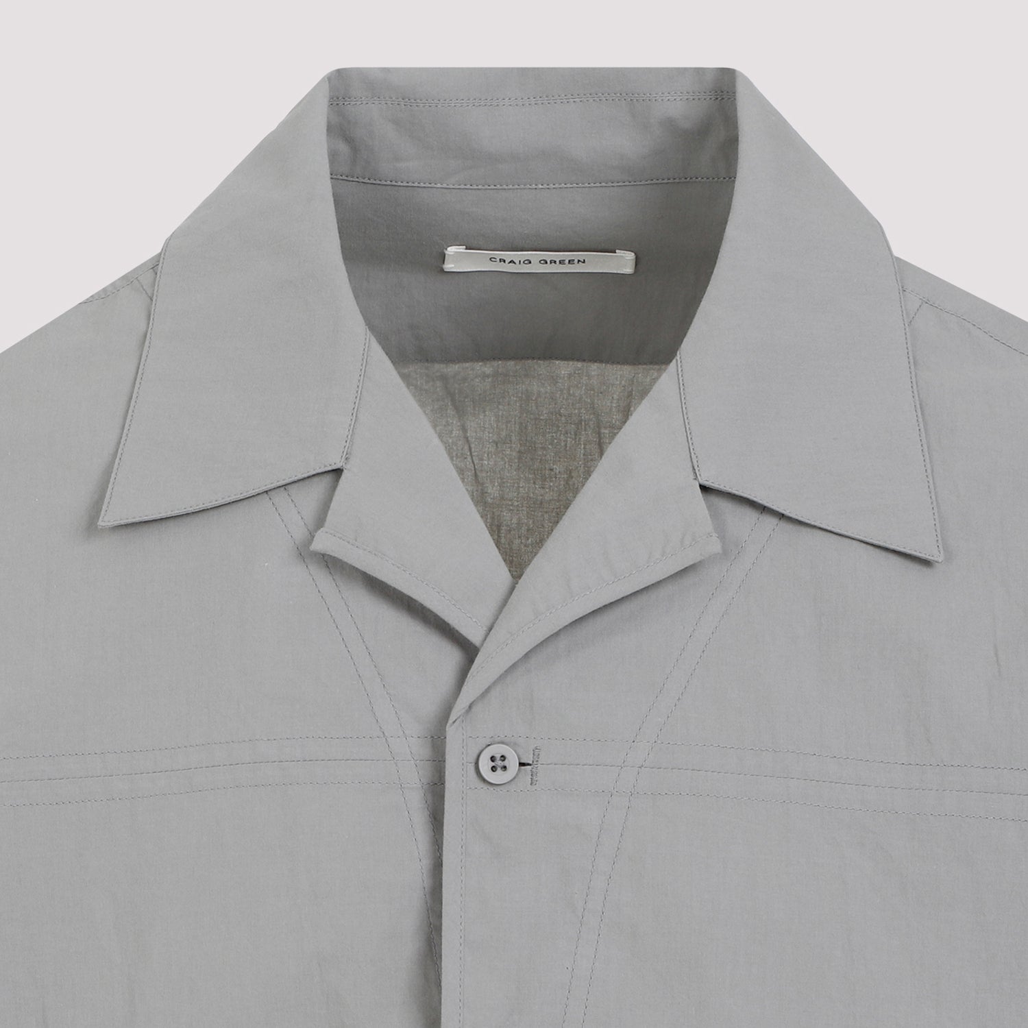 Barrel Shirt Grey Cotton
