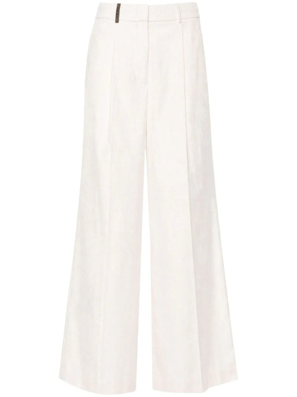Peserico Outer: Cotton 57% trousers in pink