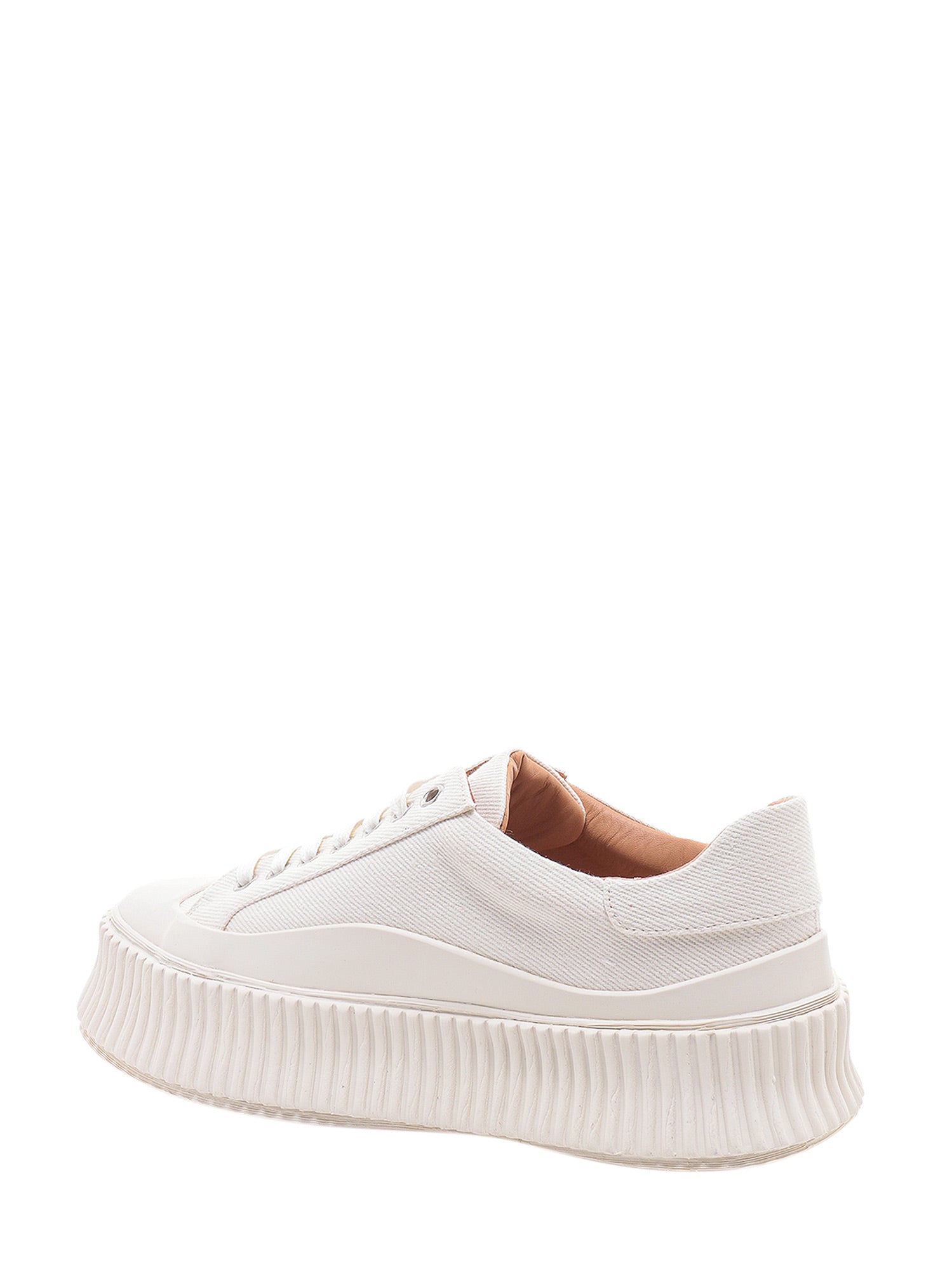 Jil Sander Sneakers White Canvas
