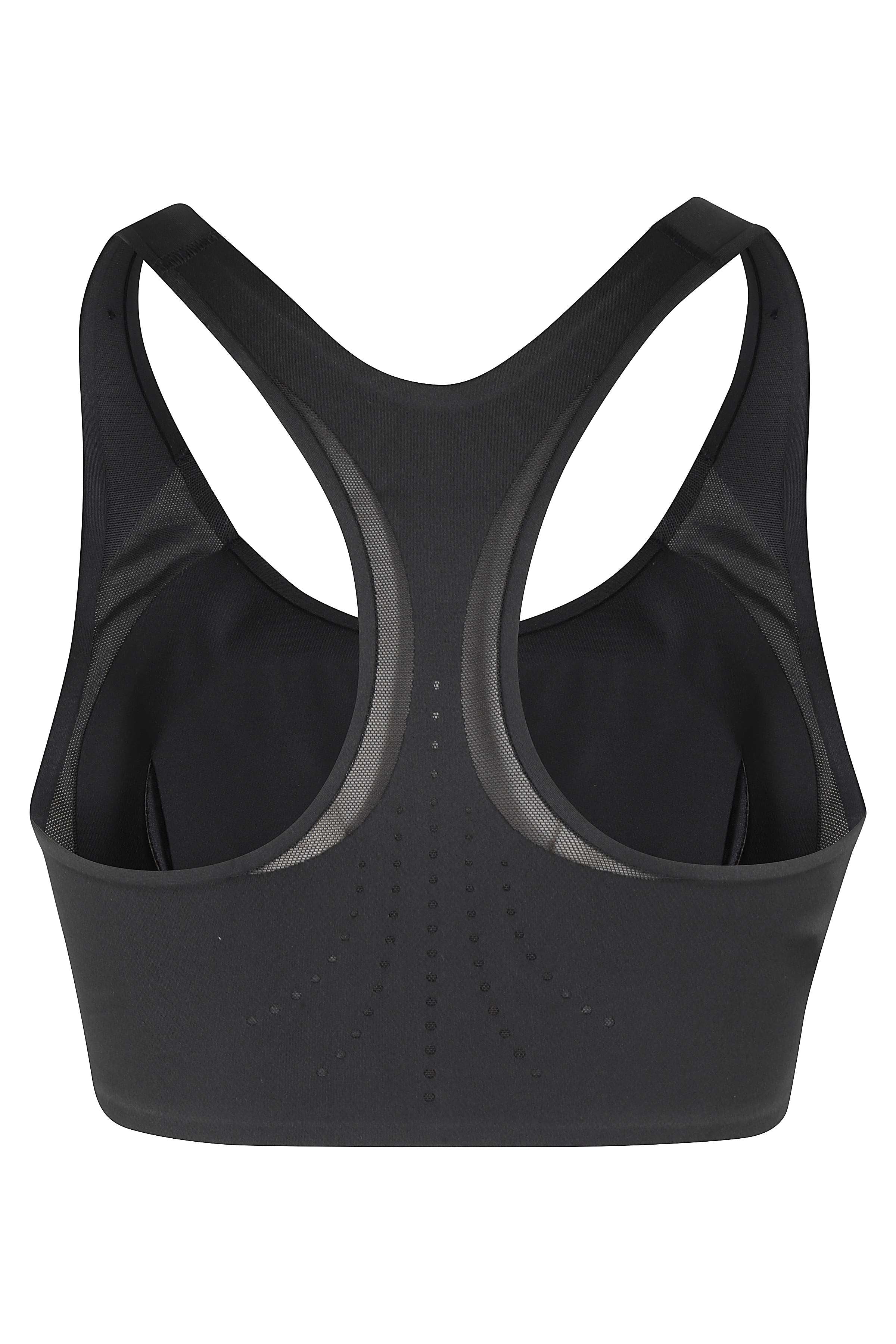 Top Black Poliestere Spandex