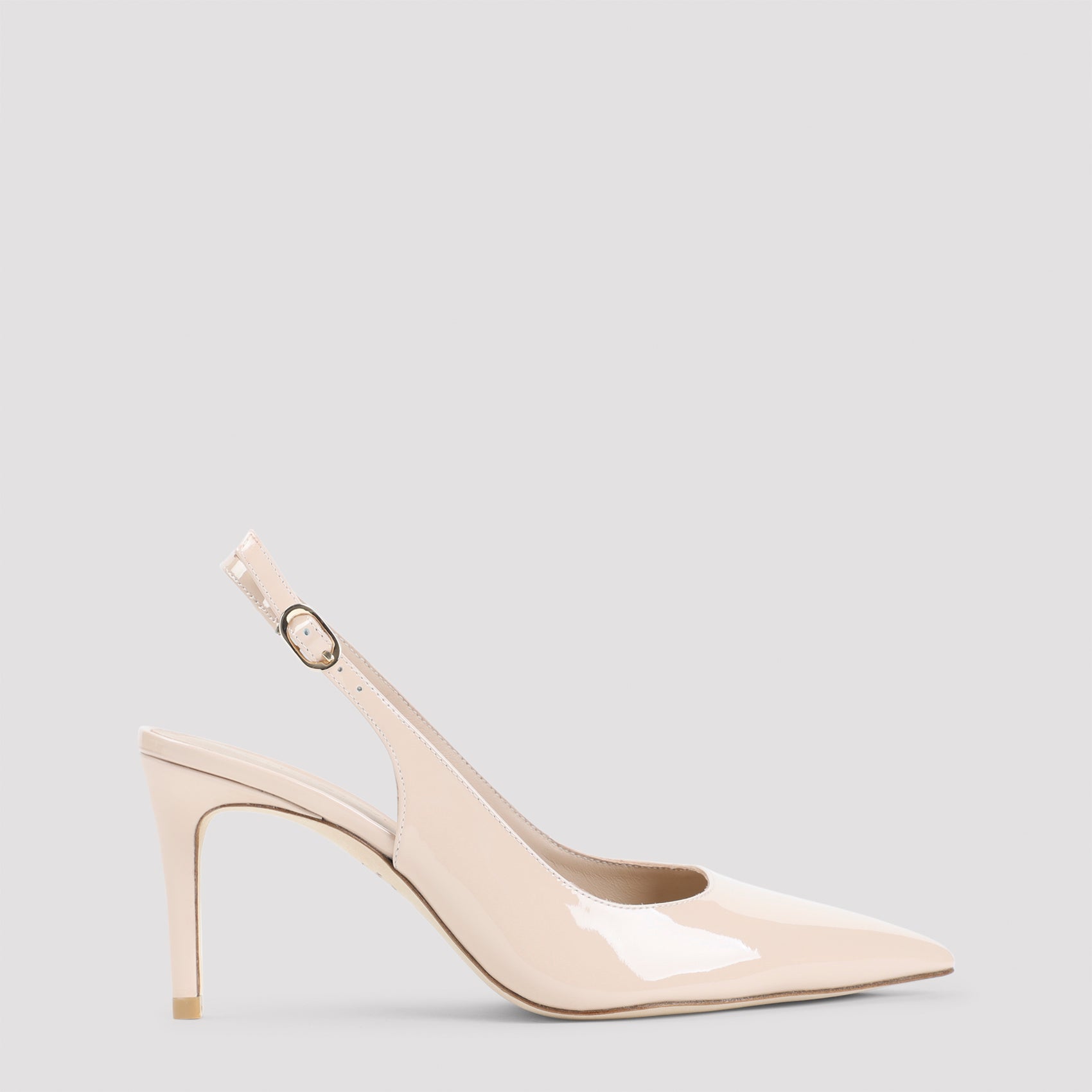 Power 75 Slingback Pumps Nude & Neutrals Leather