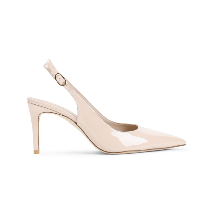 Power 75 Slingback Pumps Nude & Neutrals Leather