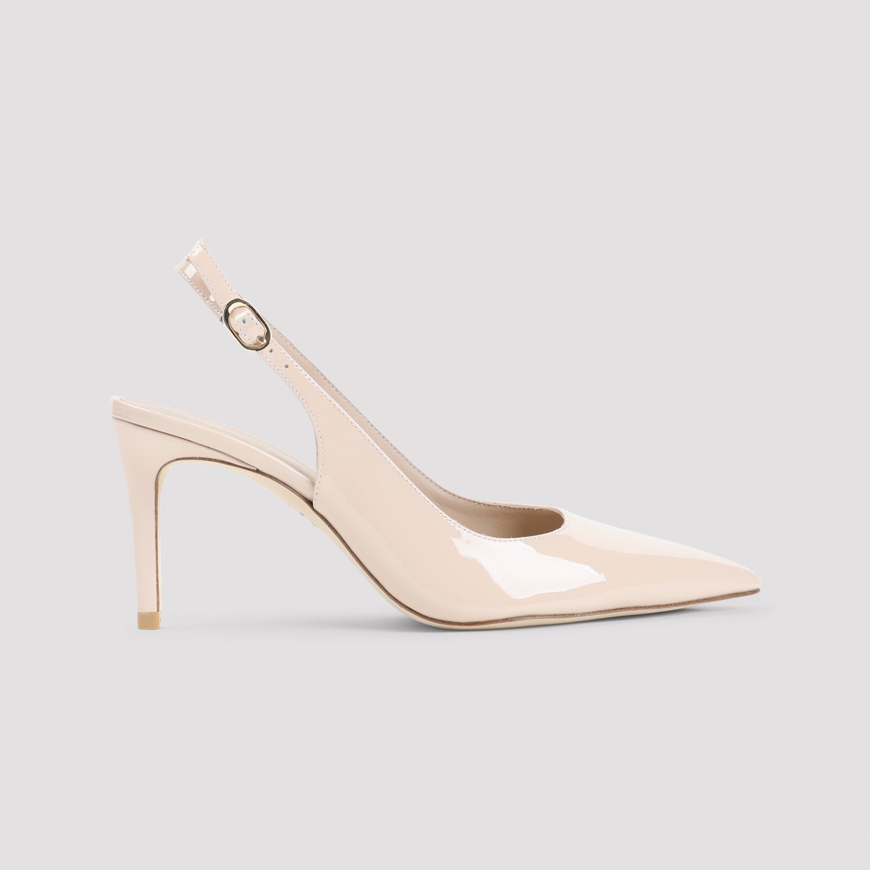 Power 75 Slingback Pumps Nude & Neutrals Leather