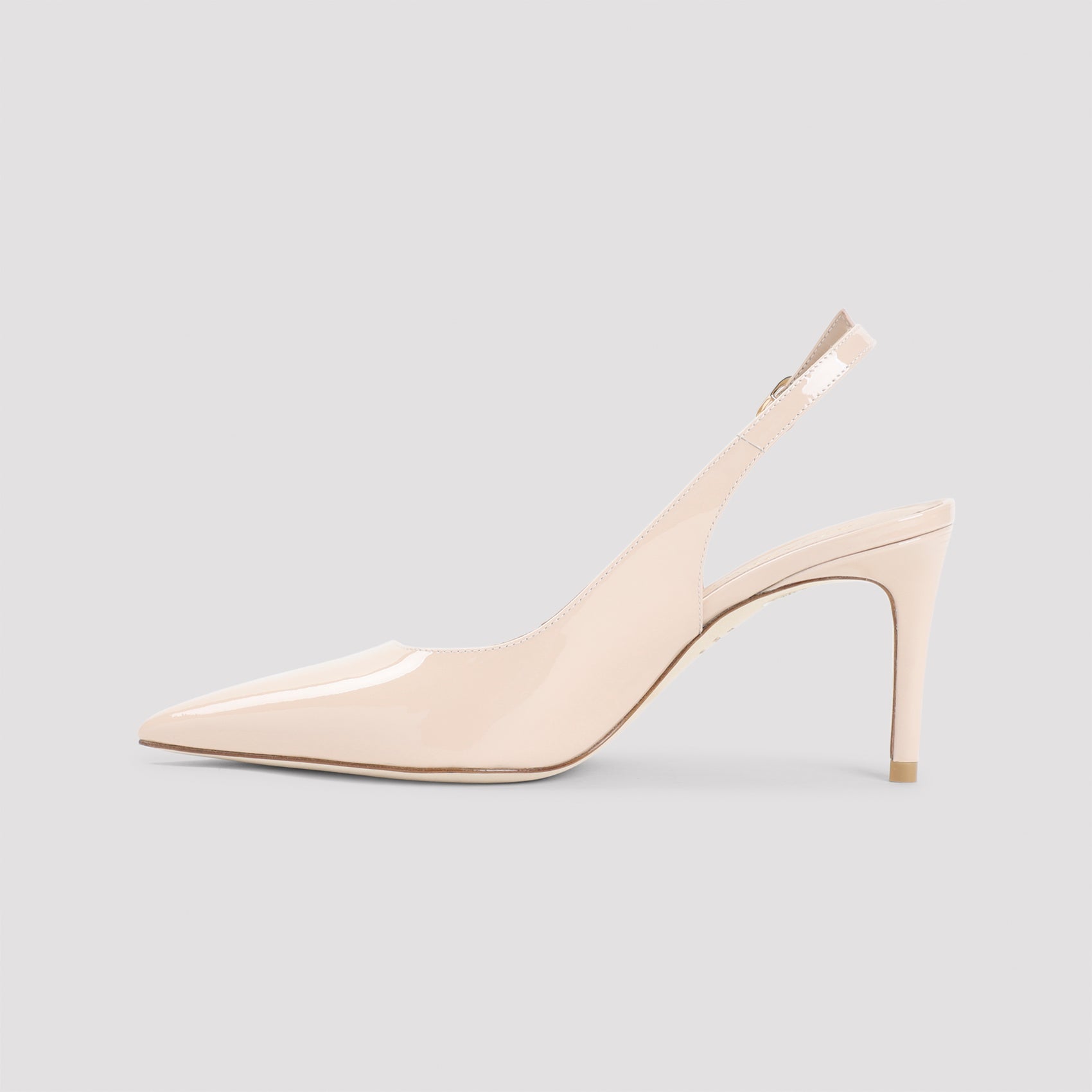 Power 75 Slingback Pumps Nude & Neutrals Leather