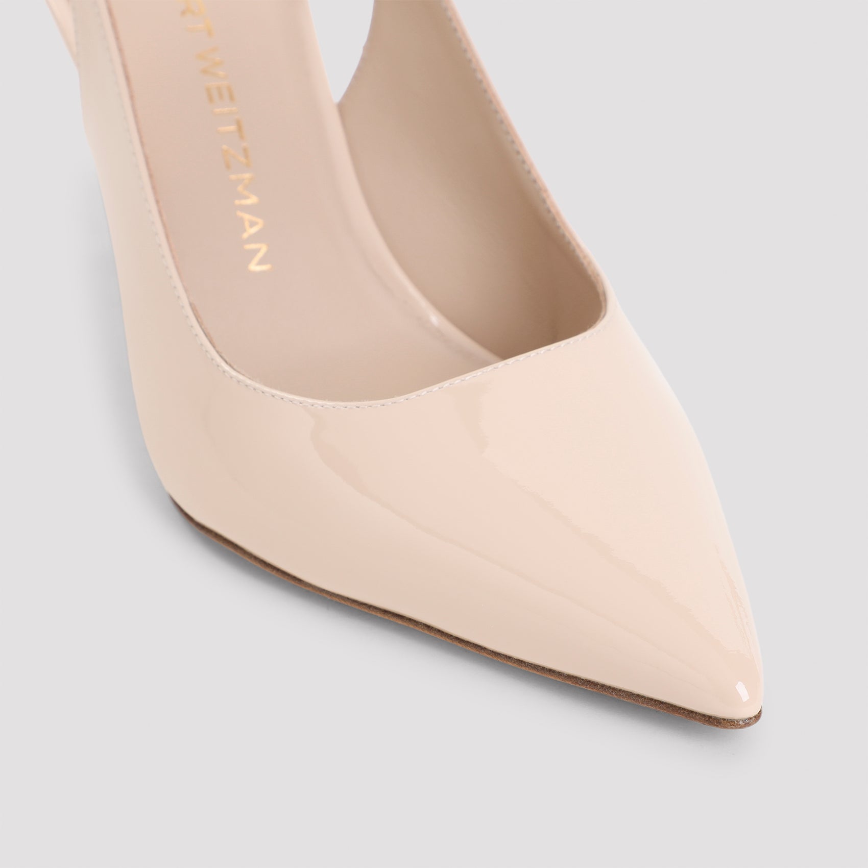 Power 75 Slingback Pumps Nude & Neutrals Leather