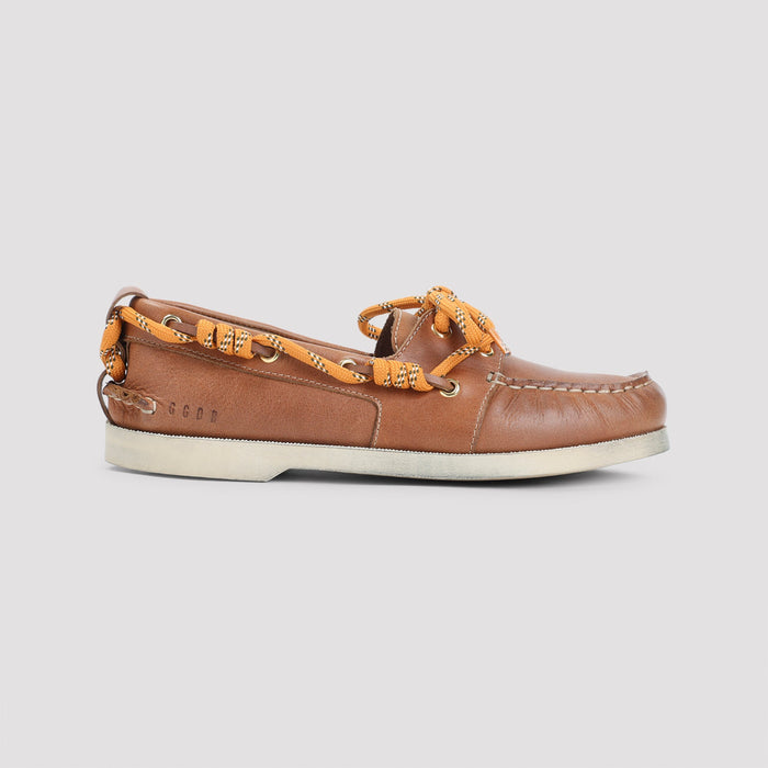 Boat Loafers Leather