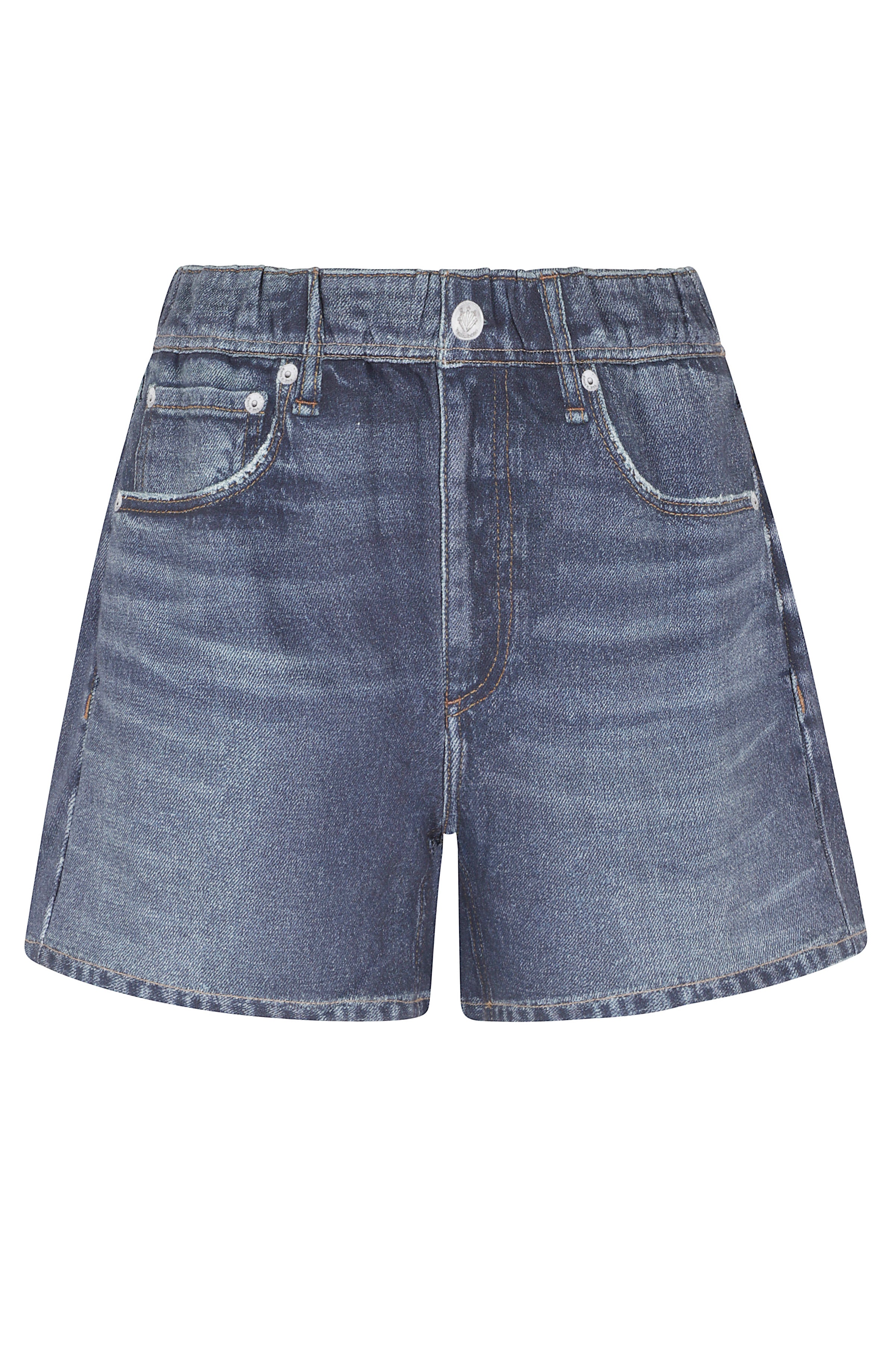 Miramar Terry Walking Short Blue Cotone
