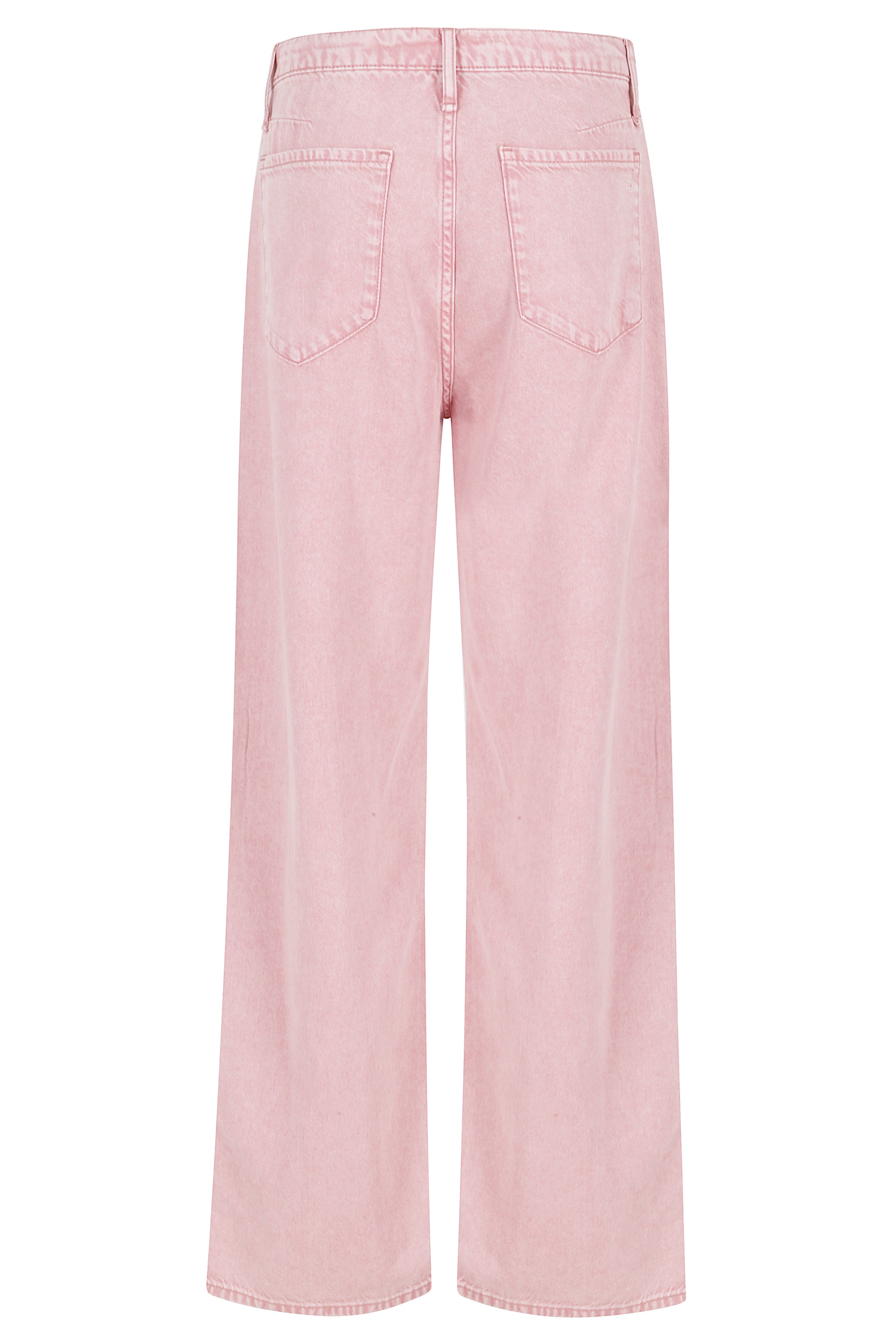 Ftwf Phoebe Drawstring Wide Pink & Purple Lyocell Jean