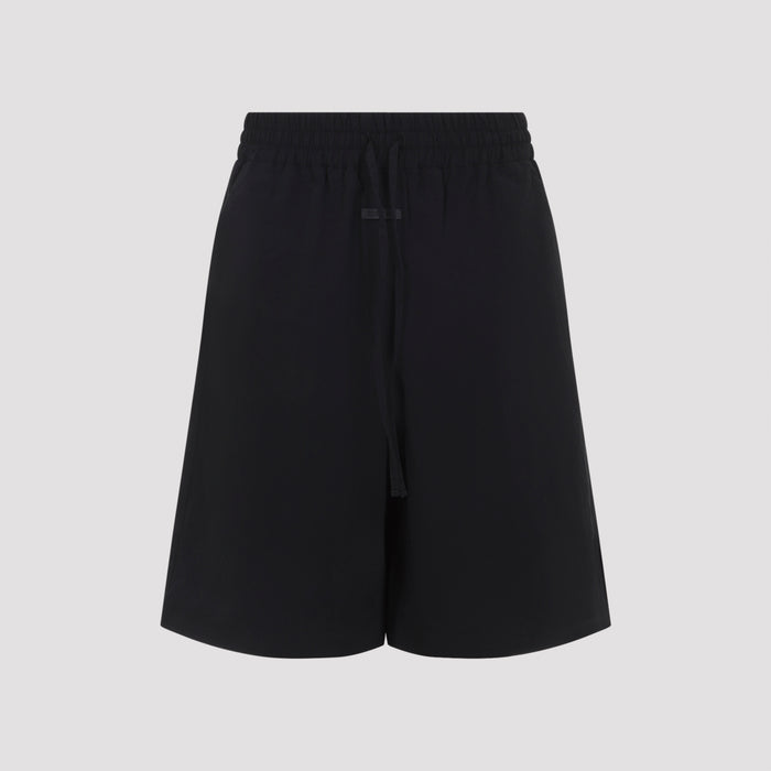 Tech Sport Bermuda Black Recycled Polyamide Short