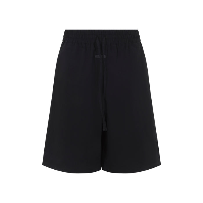 Tech Sport Bermuda Black Recycled Polyamide Short