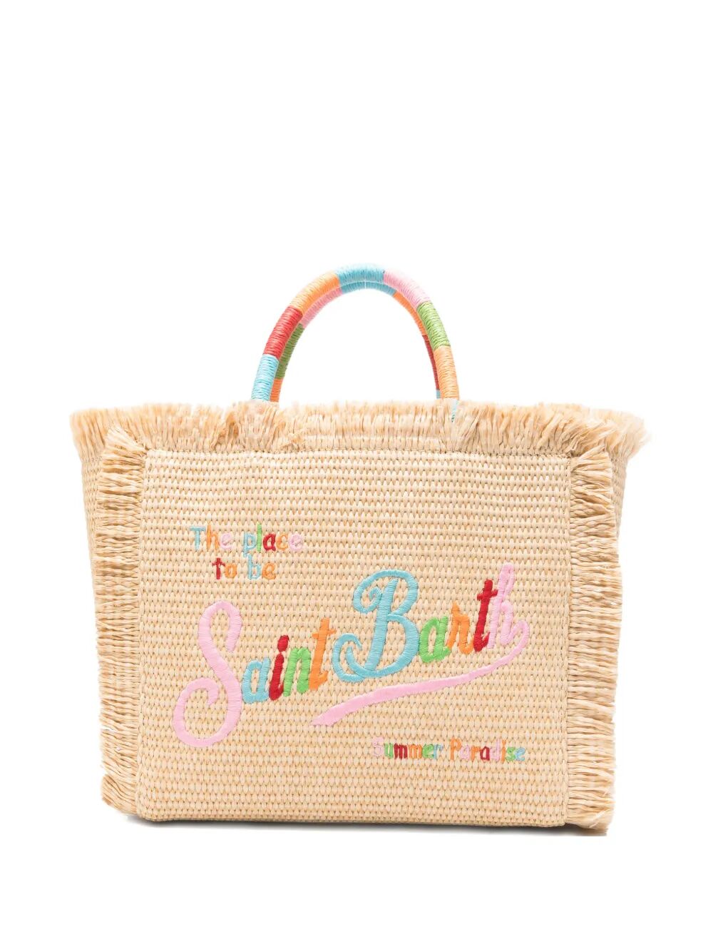 Colette Straw N Multicolour Co Pp Pe Bag
