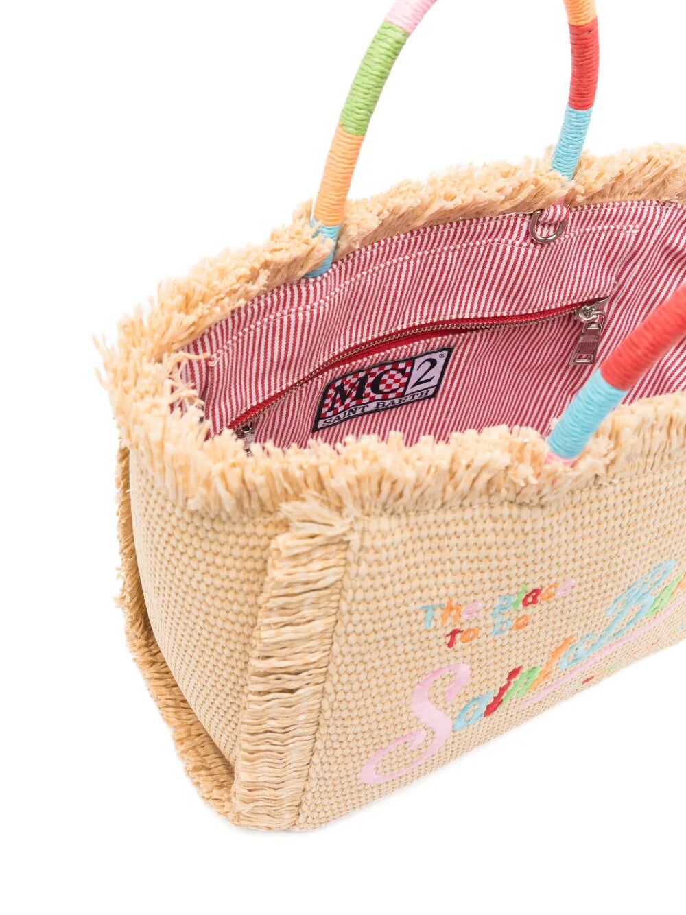Colette Straw N Multicolour Co Pp Pe Bag