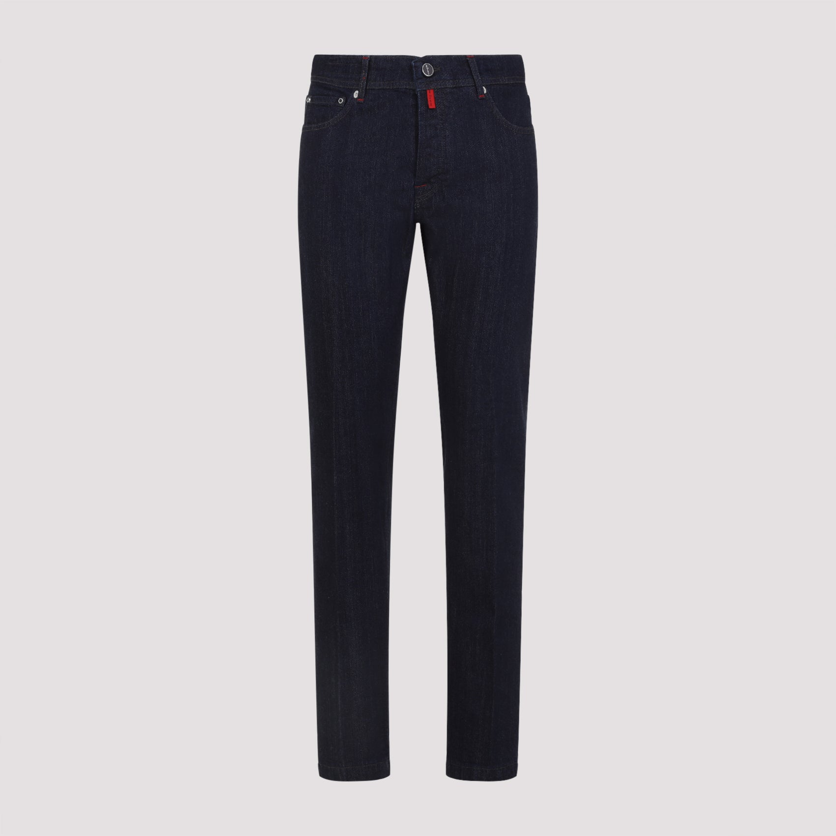 Jeans Blue Cotton Elastan