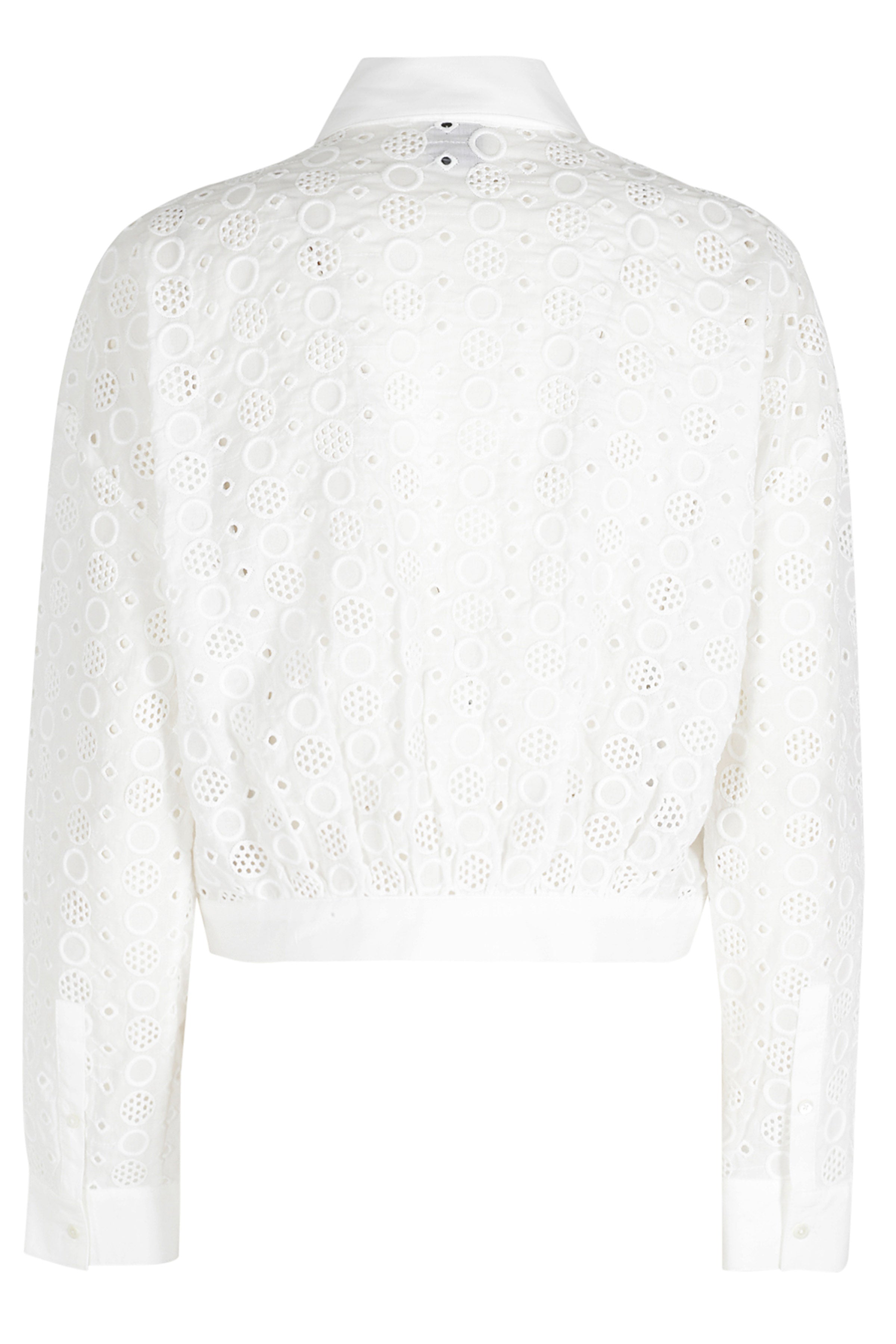 Charita Camicia White Cotone