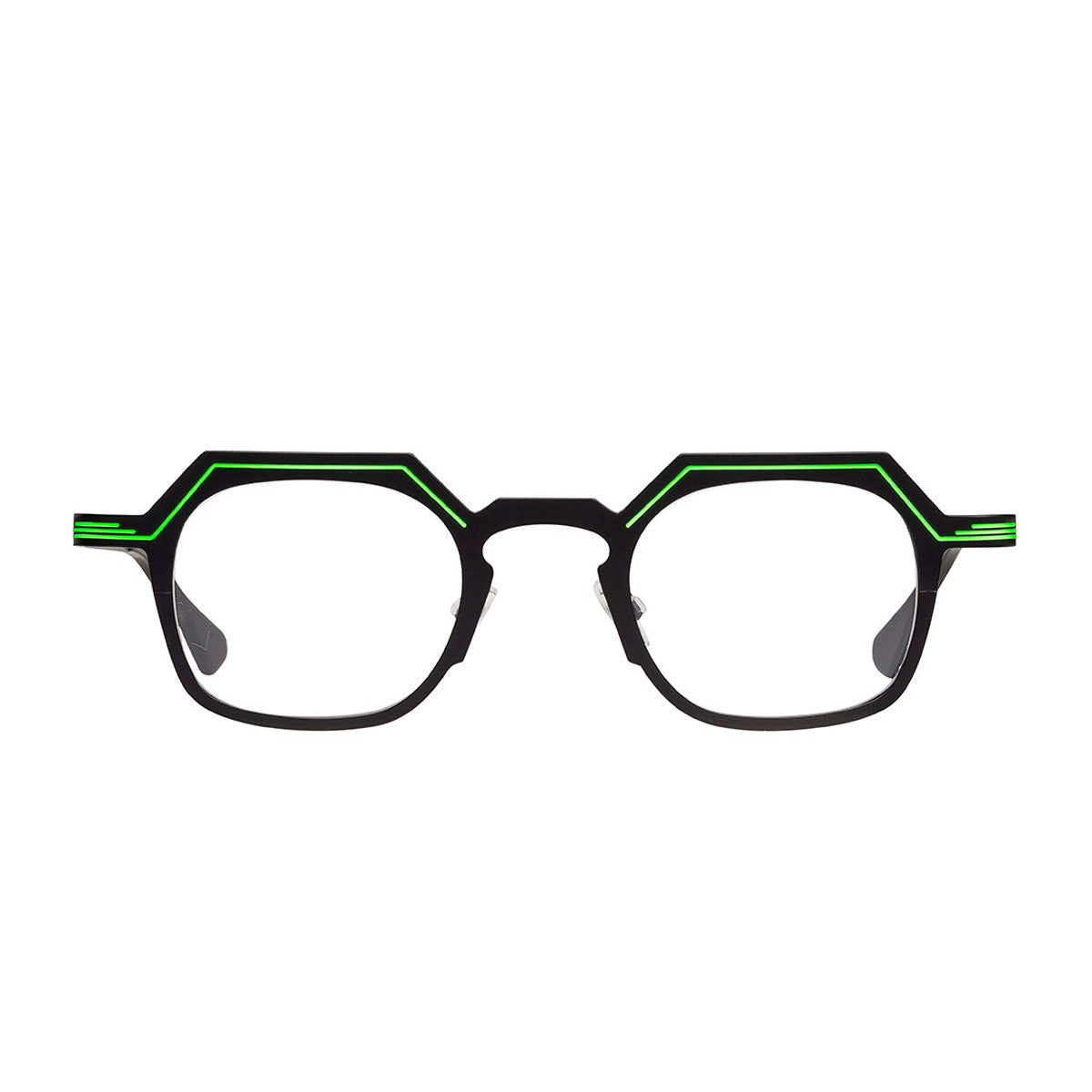 Matttew Delta Black Titanio Eyeglass Frames
