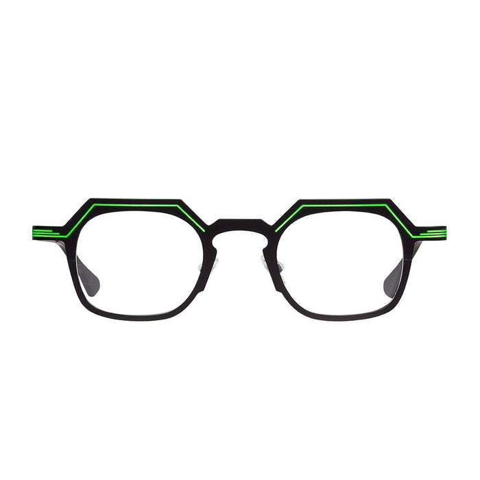Matttew Delta Black Titanio Eyeglass Frames