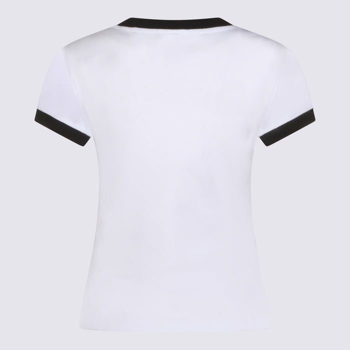 Ganni T-Shirts And Polos White _co