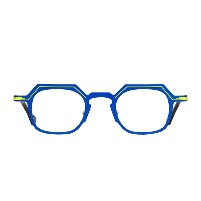 Matttew Delta Blue Titanio Eyeglass Frames